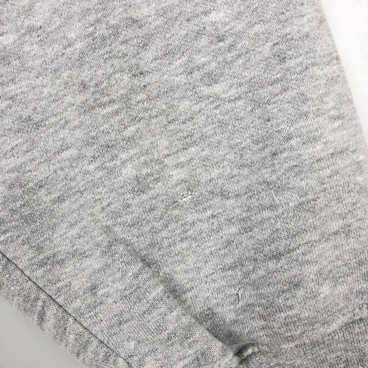 2000'S Nike logo sweatshirt, men's size XL cotton gray type Vintage Second Hand