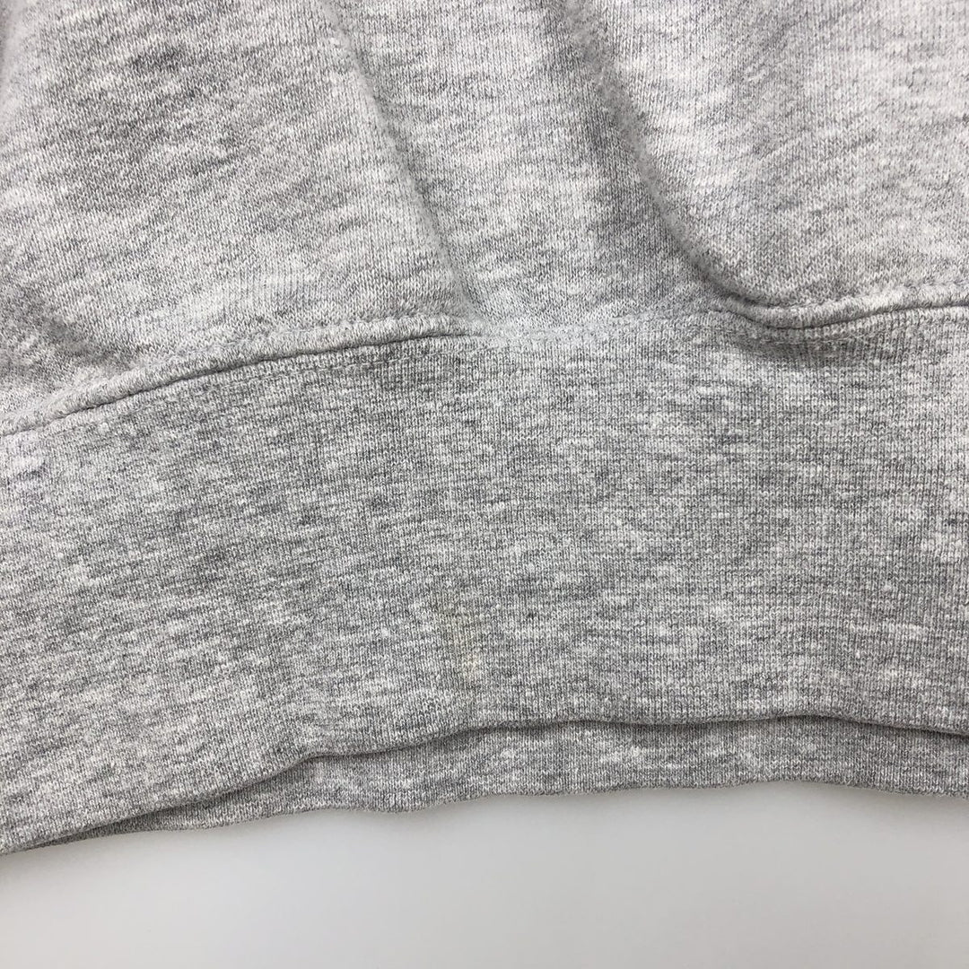 2000'S Nike logo sweatshirt, men's size XL cotton gray type Vintage Second Hand