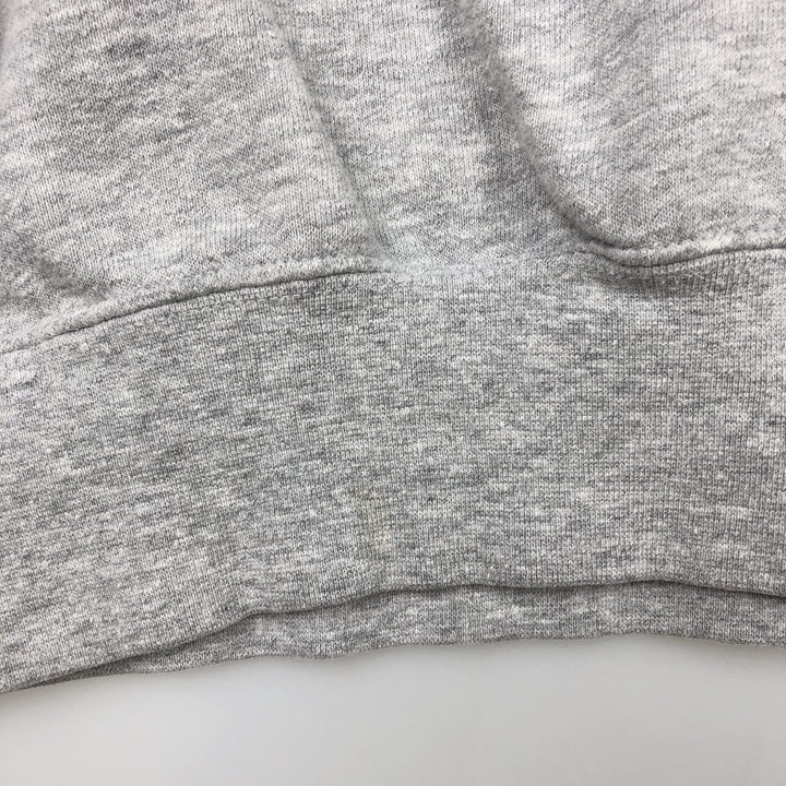 2000'S Nike logo sweatshirt, men's size XL cotton gray type Vintage Second Hand