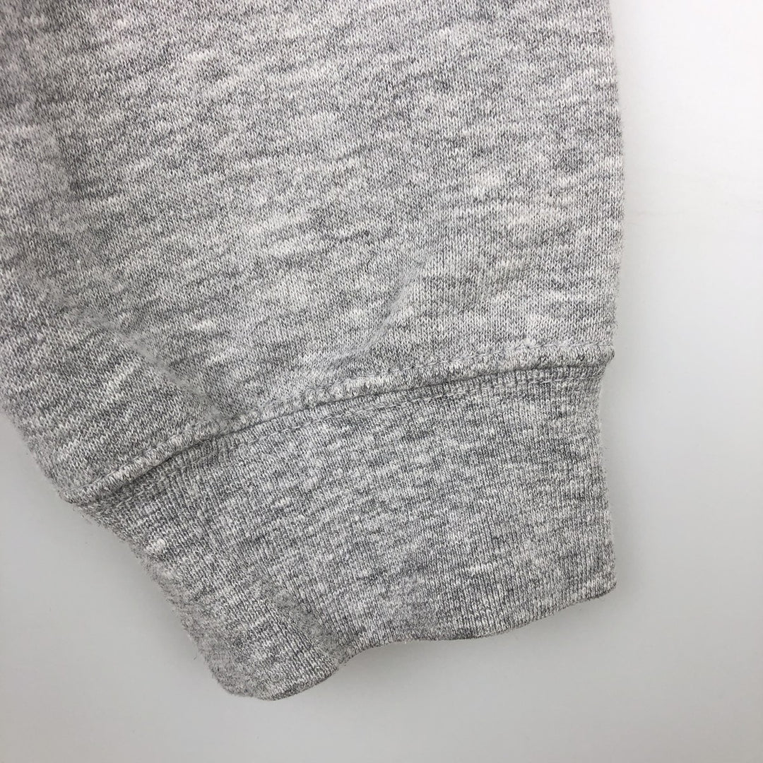 2000'S Nike logo sweatshirt, men's size XL cotton gray type Vintage Second Hand