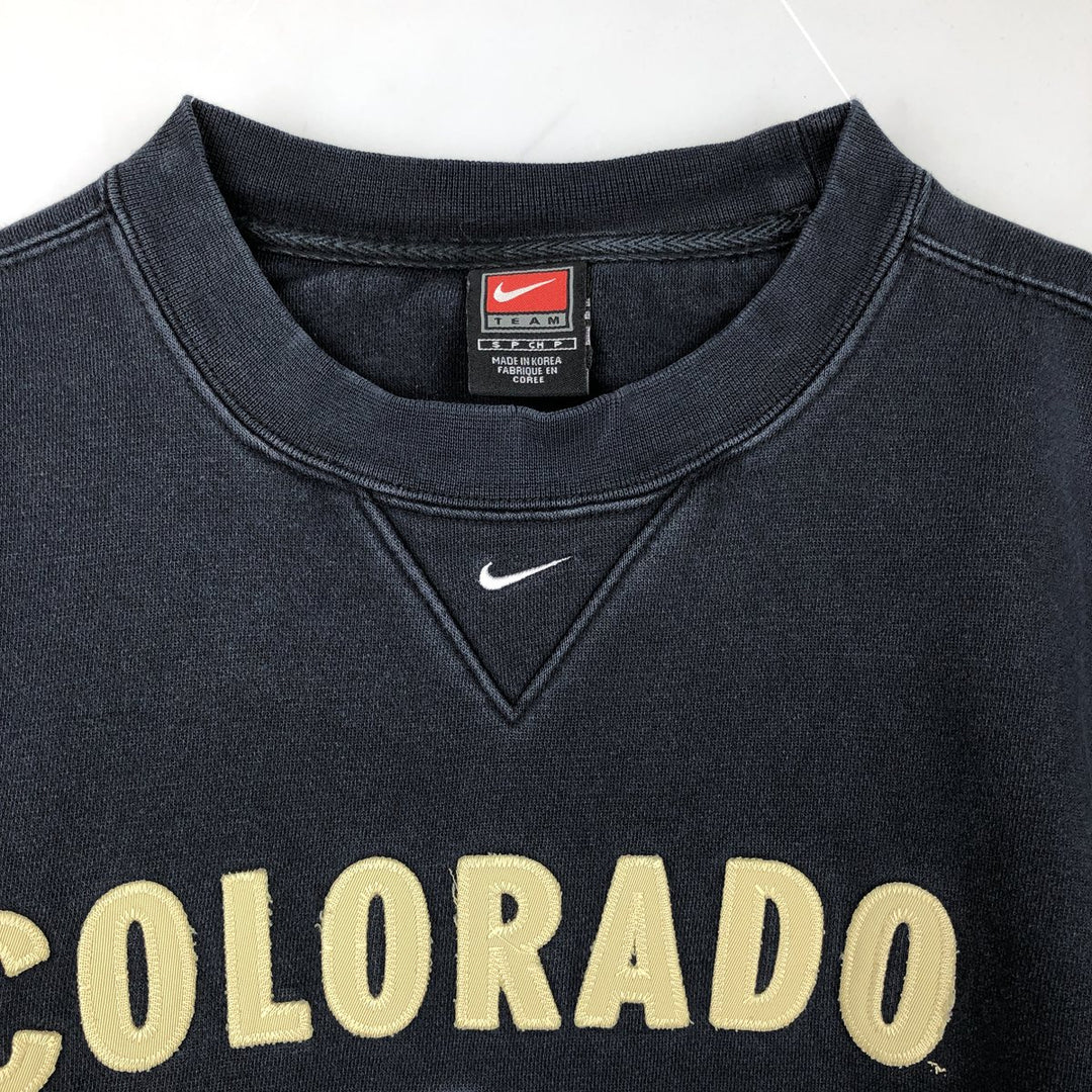 2000'S Nike Team Logo Sweatshirt (Men's Size S) unclear black type Vintage Second Hand