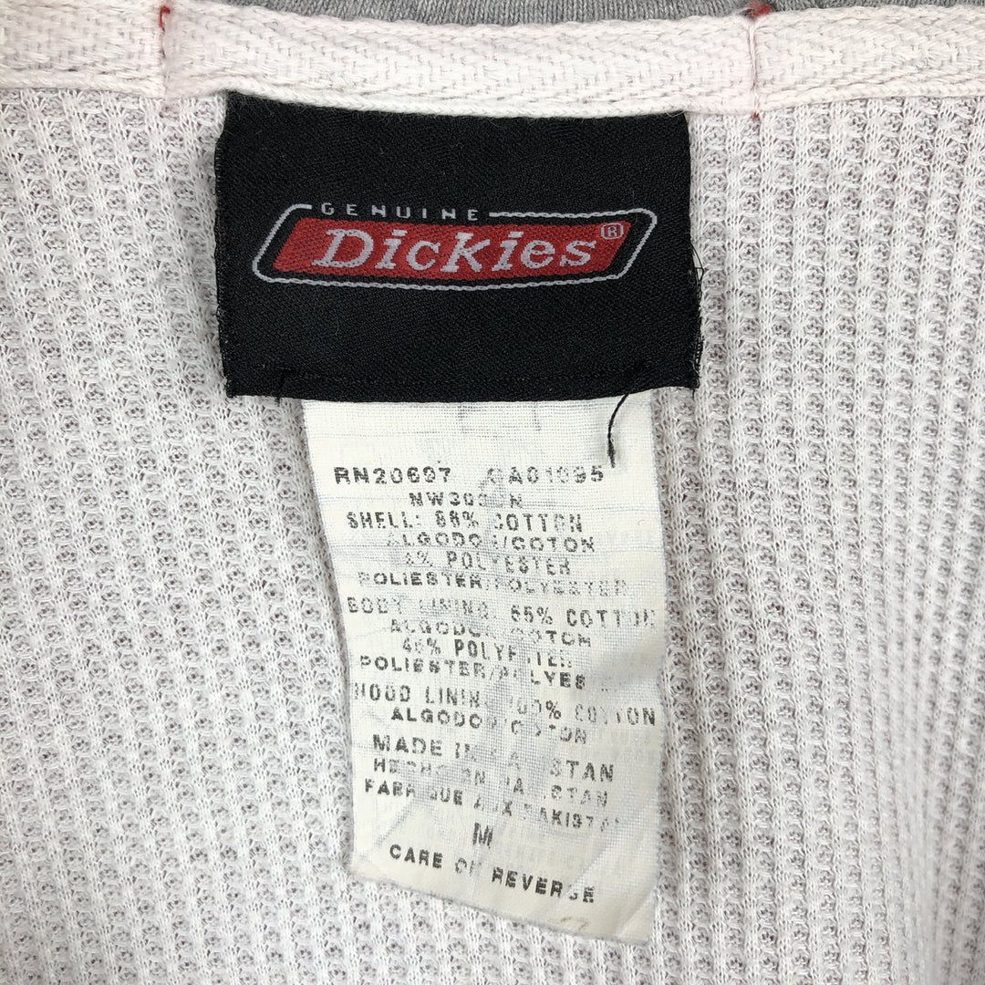 Dickies Sweat Full Zip Hoodie Men's M Size cotton red type Vintage Second Hand