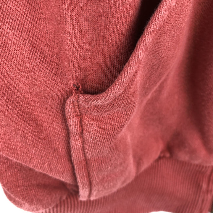 Dickies Sweat Full Zip Hoodie Men's M Size cotton red type Vintage Second Hand