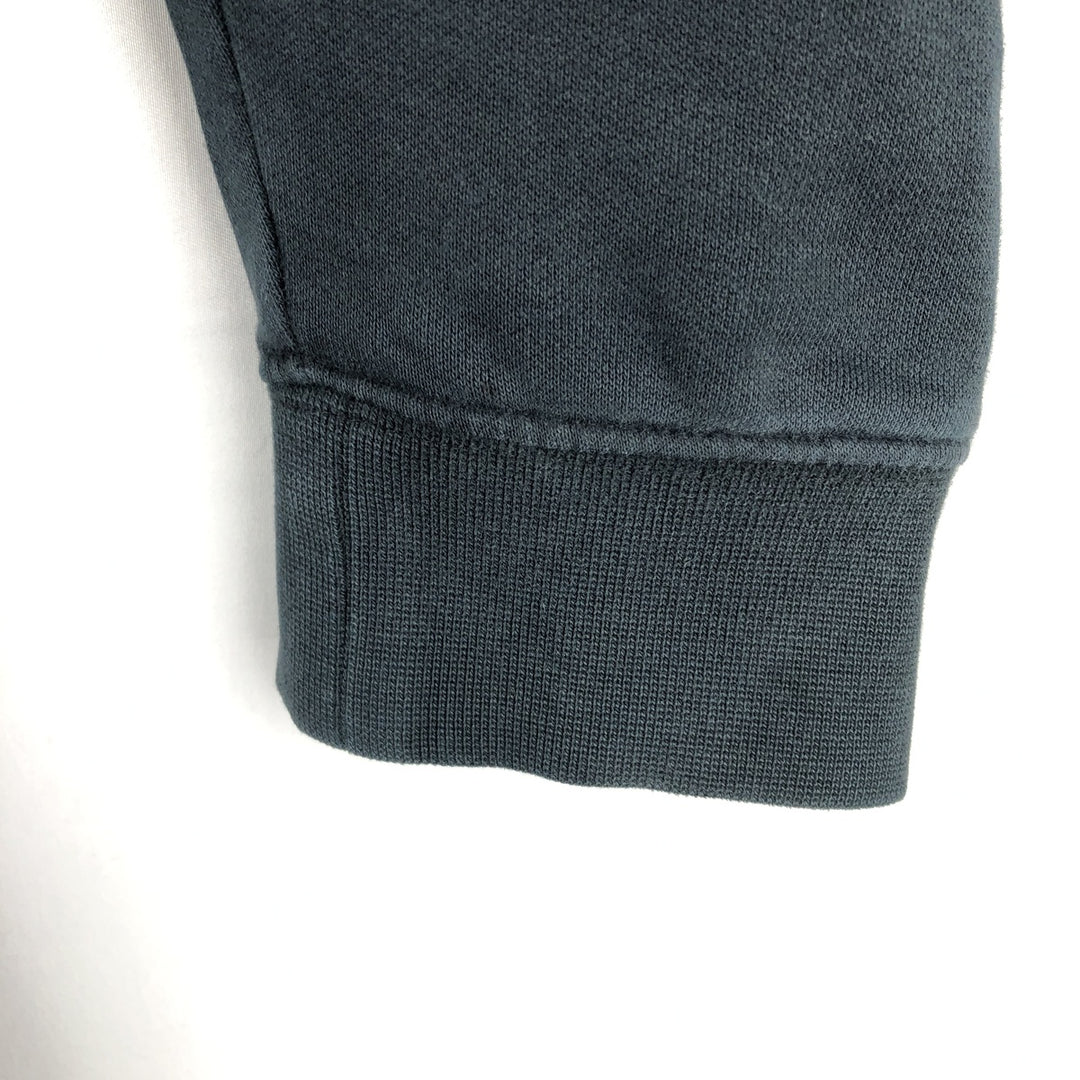Nike Sweat Full Zip Hoodie, Men's M Size unclear Charcoal Vintage Second Hand