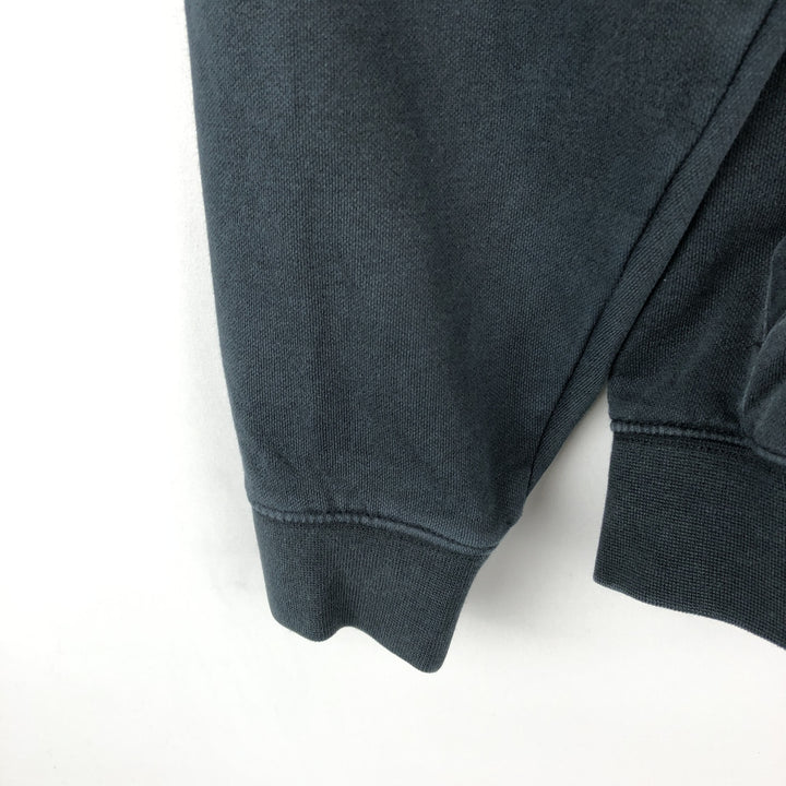 Nike Sweat Full Zip Hoodie, Men's M Size unclear Charcoal Vintage Second Hand