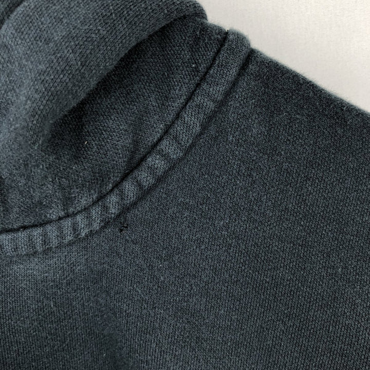 Nike Sweat Full Zip Hoodie, Men's M Size unclear Charcoal Vintage Second Hand