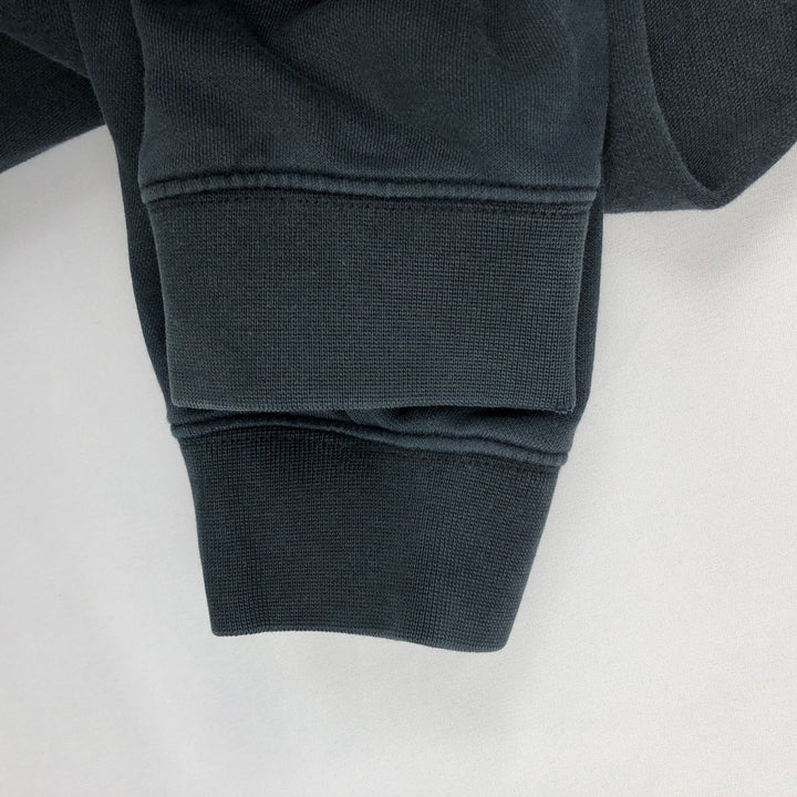 Nike Sweat Full Zip Hoodie, Men's M Size unclear Charcoal Vintage Second Hand