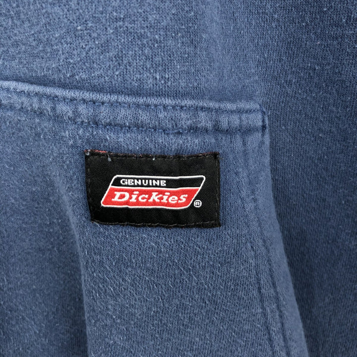 Dickies Sweat Full Zip Hoodie Men's L size cotton blue type Vintage Second Hand