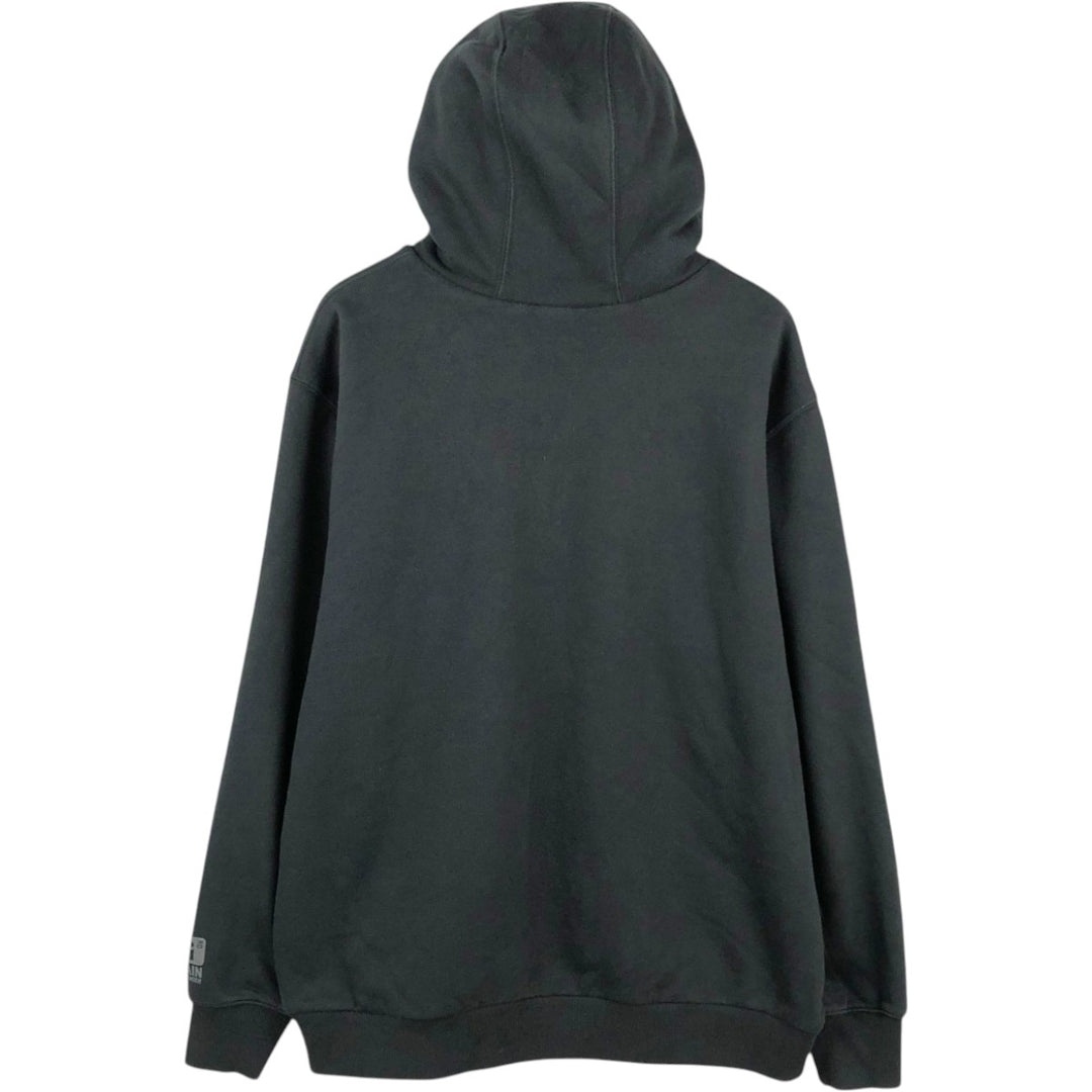 Carhartt RAIN DEFENDER Sweat Full Zip Hoodie Men's XL cotton Charcoal Vintage Second Hand