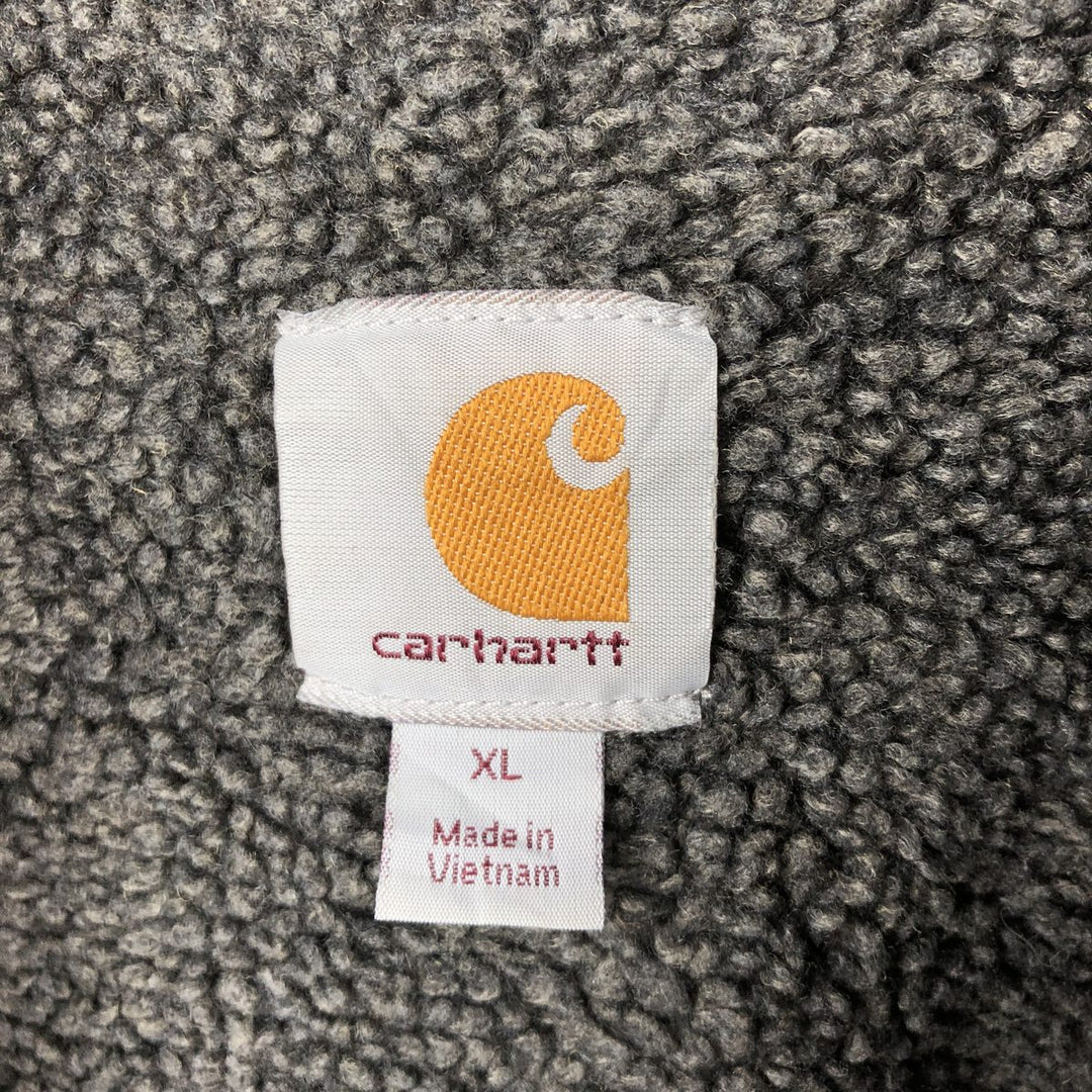 Carhartt RAIN DEFENDER Sweat Full Zip Hoodie Men's XL cotton Charcoal Vintage Second Hand