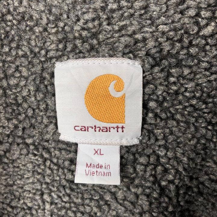 Carhartt RAIN DEFENDER Sweat Full Zip Hoodie Men's XL cotton Charcoal Vintage Second Hand
