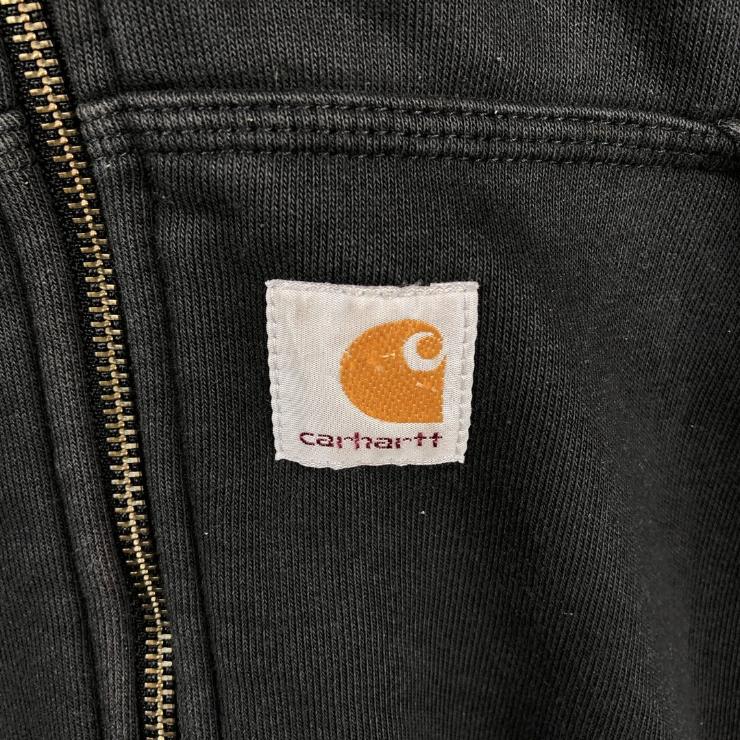 Carhartt RAIN DEFENDER Sweat Full Zip Hoodie Men's XL cotton Charcoal Vintage Second Hand