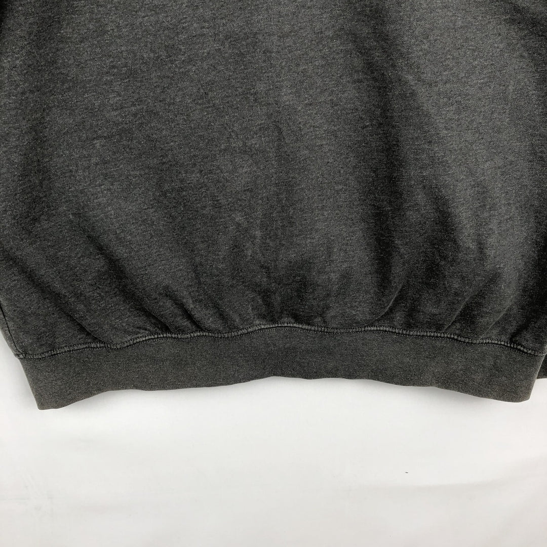 Carhartt Loose Fit Sweat Full Zip Hoodie, Men's XL cotton Charcoal Vintage Second Hand
