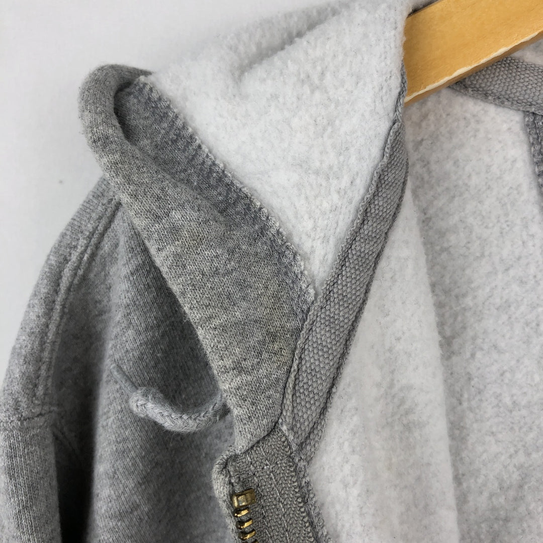 Carhartt Loose Fit Full-Zip Sweatshirt, Men's Size M cotton gray type Vintage Second Hand