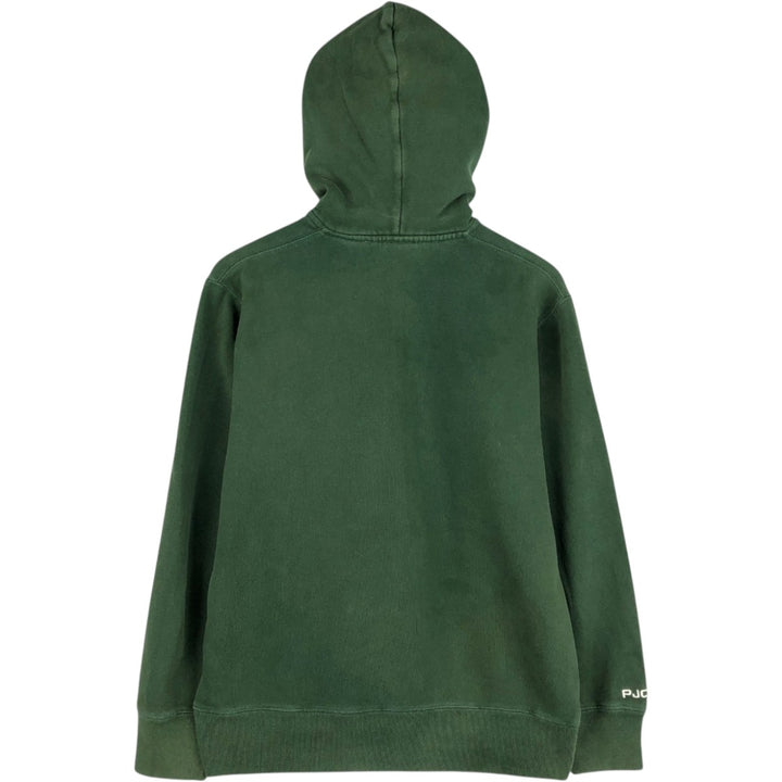 Ralph Lauren POLO JEANS COMPANY Full-Zip Sweatshirt Hoodie, Men's Size S (approx.) cotton Green type dark green Vintage Second Hand