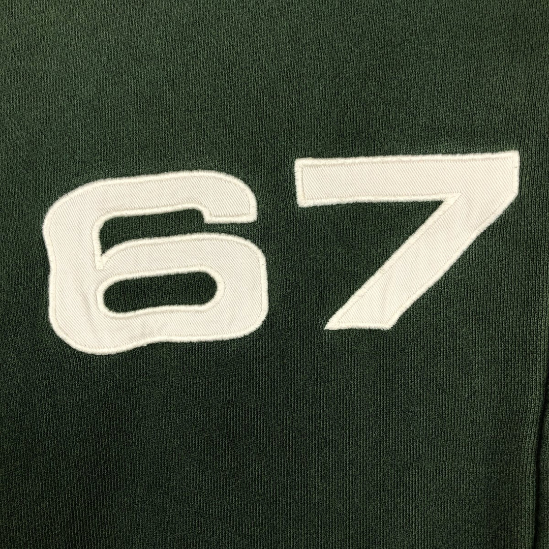 Ralph Lauren POLO JEANS COMPANY Full-Zip Sweatshirt Hoodie, Men's Size S (approx.) cotton Green type dark green Vintage Second Hand