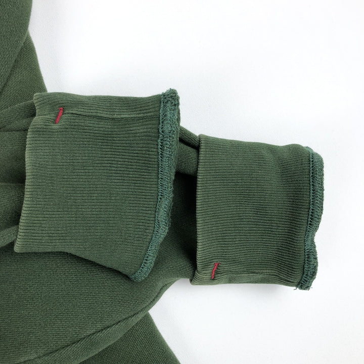 Ralph Lauren POLO JEANS COMPANY Full-Zip Sweatshirt Hoodie, Men's Size S (approx.) cotton Green type dark green Vintage Second Hand