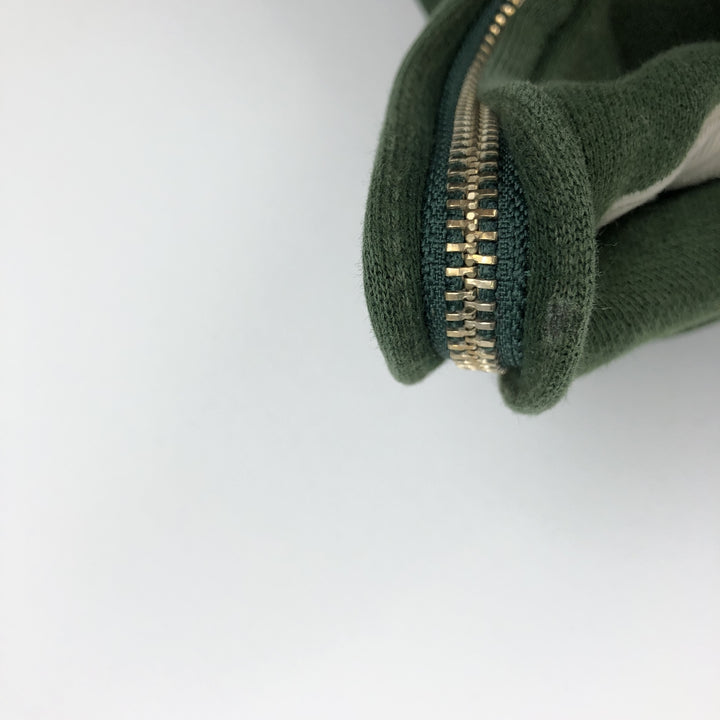 Ralph Lauren POLO JEANS COMPANY Full-Zip Sweatshirt Hoodie, Men's Size S (approx.) cotton Green type dark green Vintage Second Hand