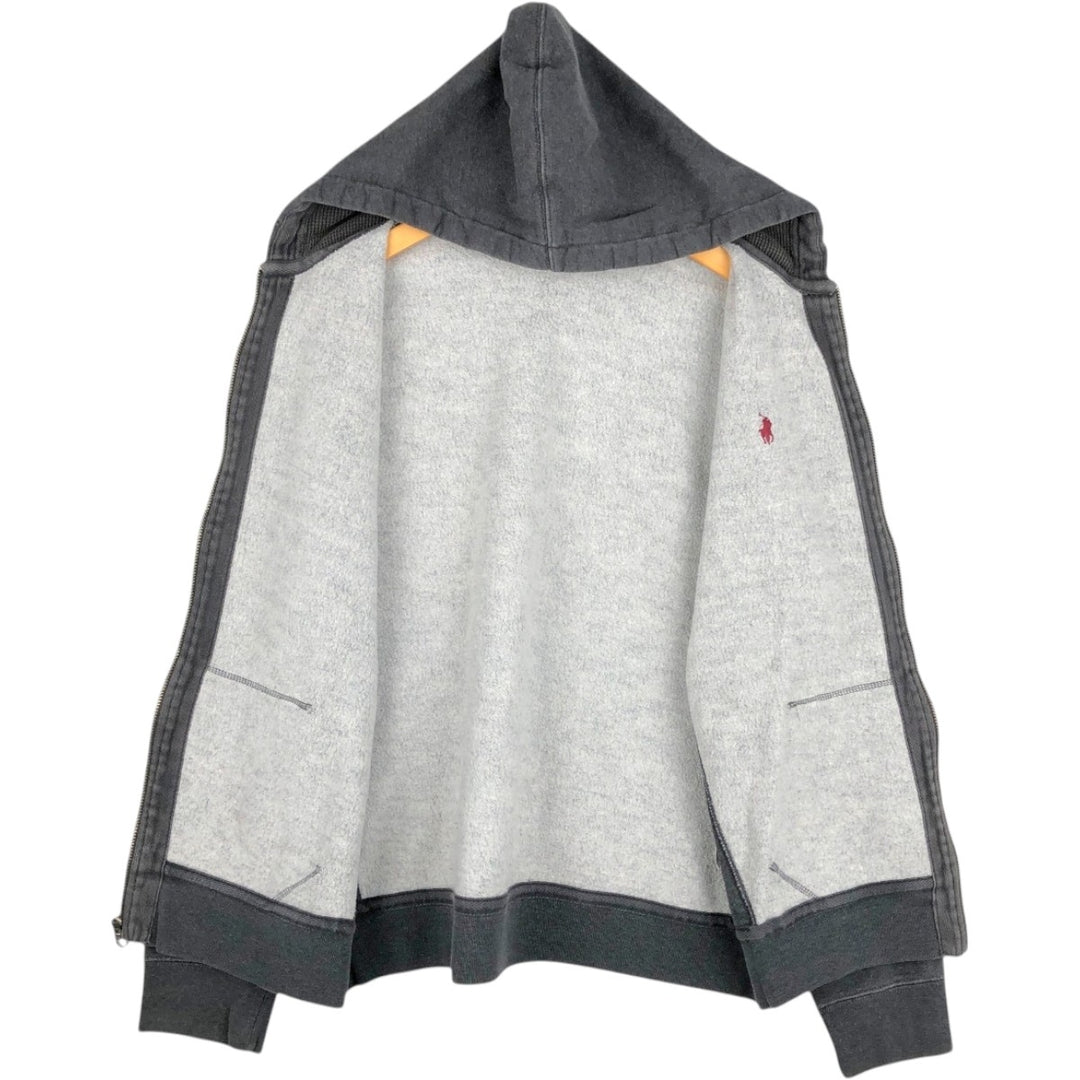 Ralph Lauren POLO RALPH LAUREN Sweat Full Zip Hoodie Men's XL cotton gray type Vintage Second Hand