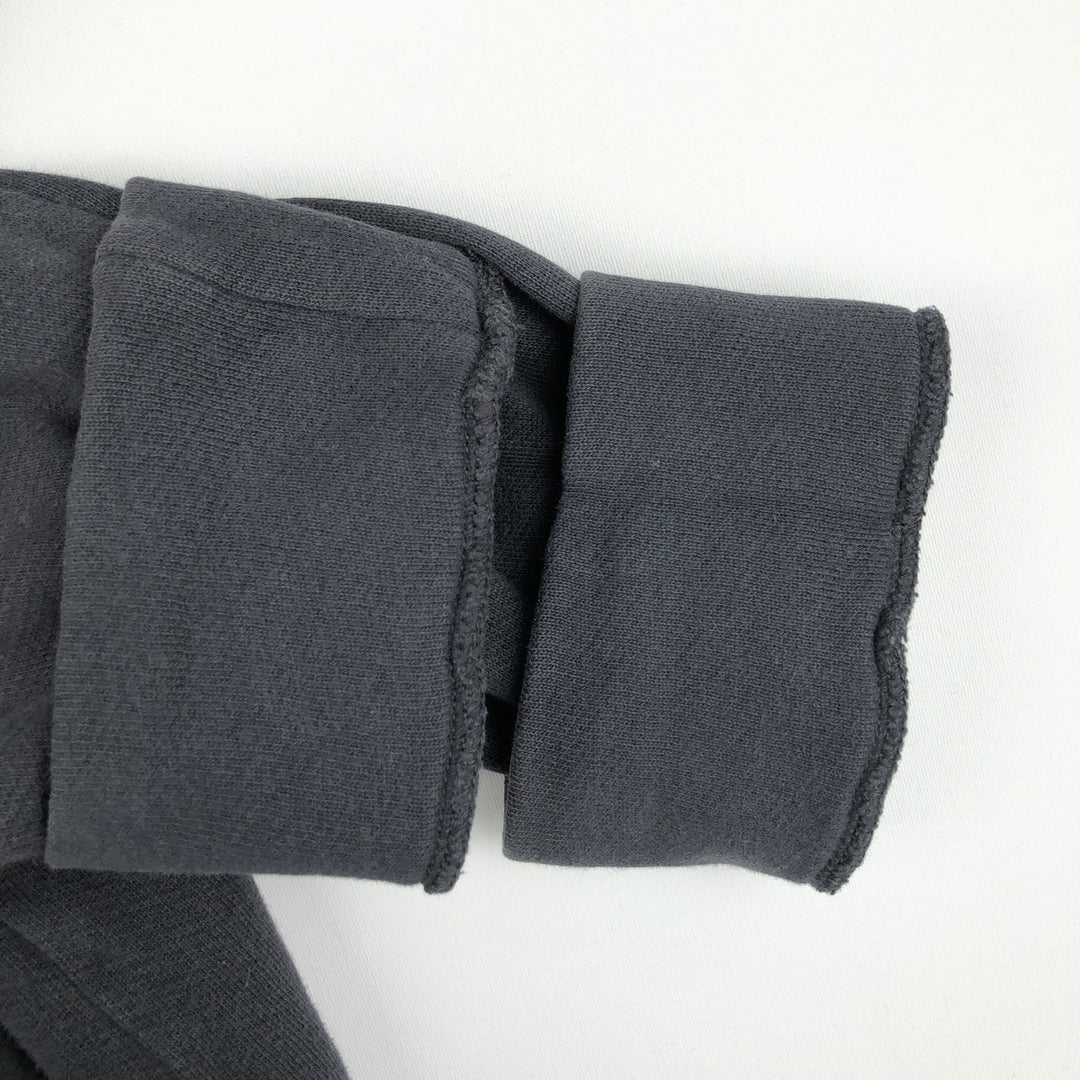 Ralph Lauren POLO JEANS COMPANY Full-Zip Sweatshirt (Men's Size L) cotton Charcoal Vintage Second Hand
