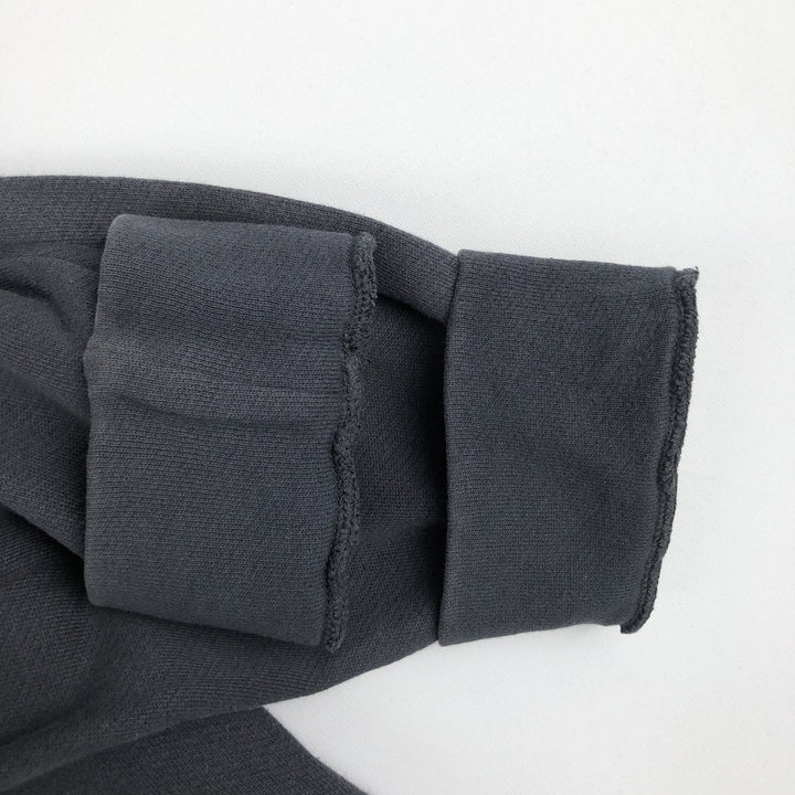 Ralph Lauren POLO JEANS COMPANY Full-Zip Sweatshirt (Men's Size L) cotton Charcoal Vintage Second Hand