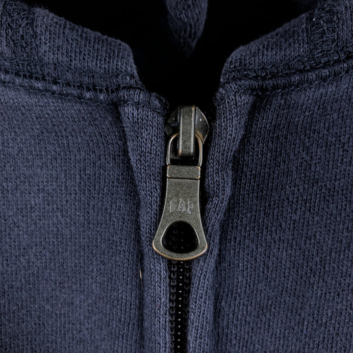 GAP Sweat Full-Zip Hoodie, Men's Size XL cotton black type Vintage Second Hand