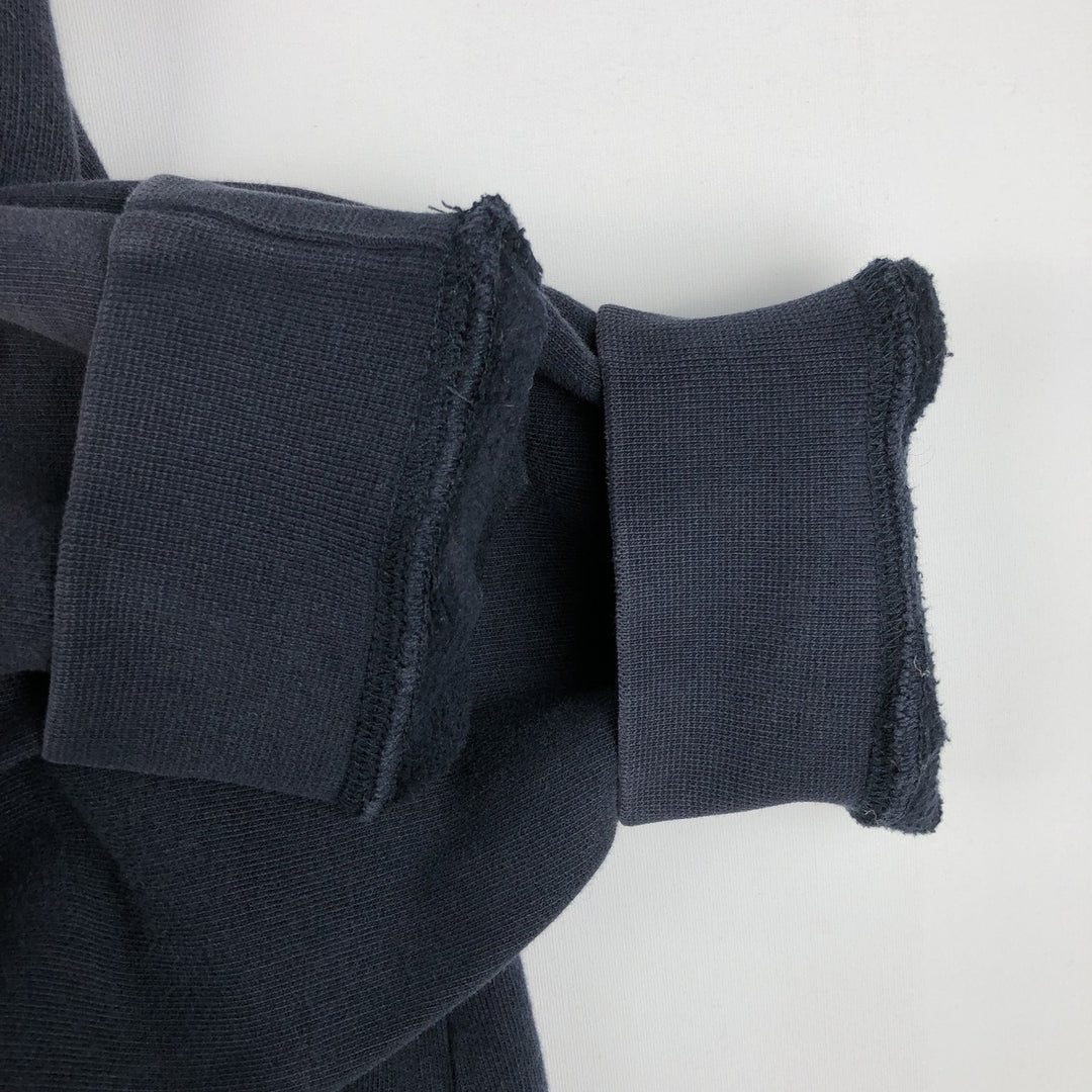 90s-00'S LLBean Full-Zip Hoodie, Men's, Size L, Vintage cotton navy blue type Vintage Second Hand