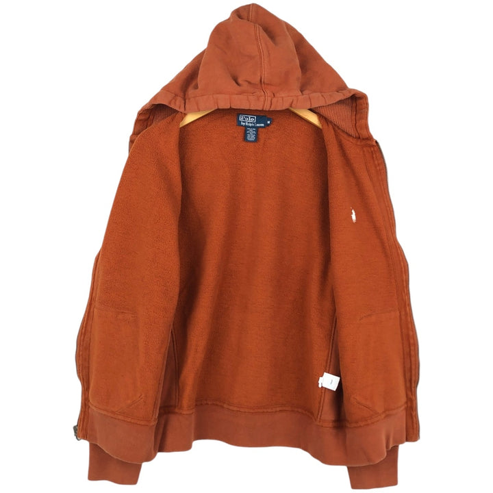 Ralph Lauren POLO by Ralph Lauren Sweat Full Zip Hoodie Men's M cotton brown type Vintage Second Hand