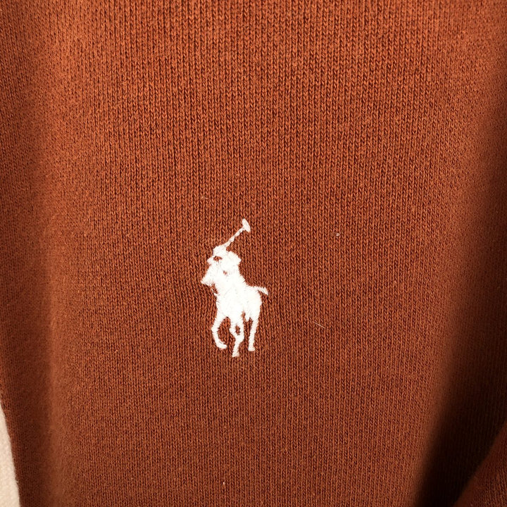 Ralph Lauren POLO by Ralph Lauren Sweat Full Zip Hoodie Men's M cotton brown type Vintage Second Hand