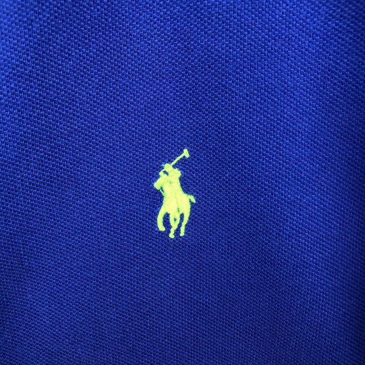 Ralph Lauren POLO by Ralph Lauren Sweat Full Zip Hoodie Men's L size cotton blue type Vintage Second Hand