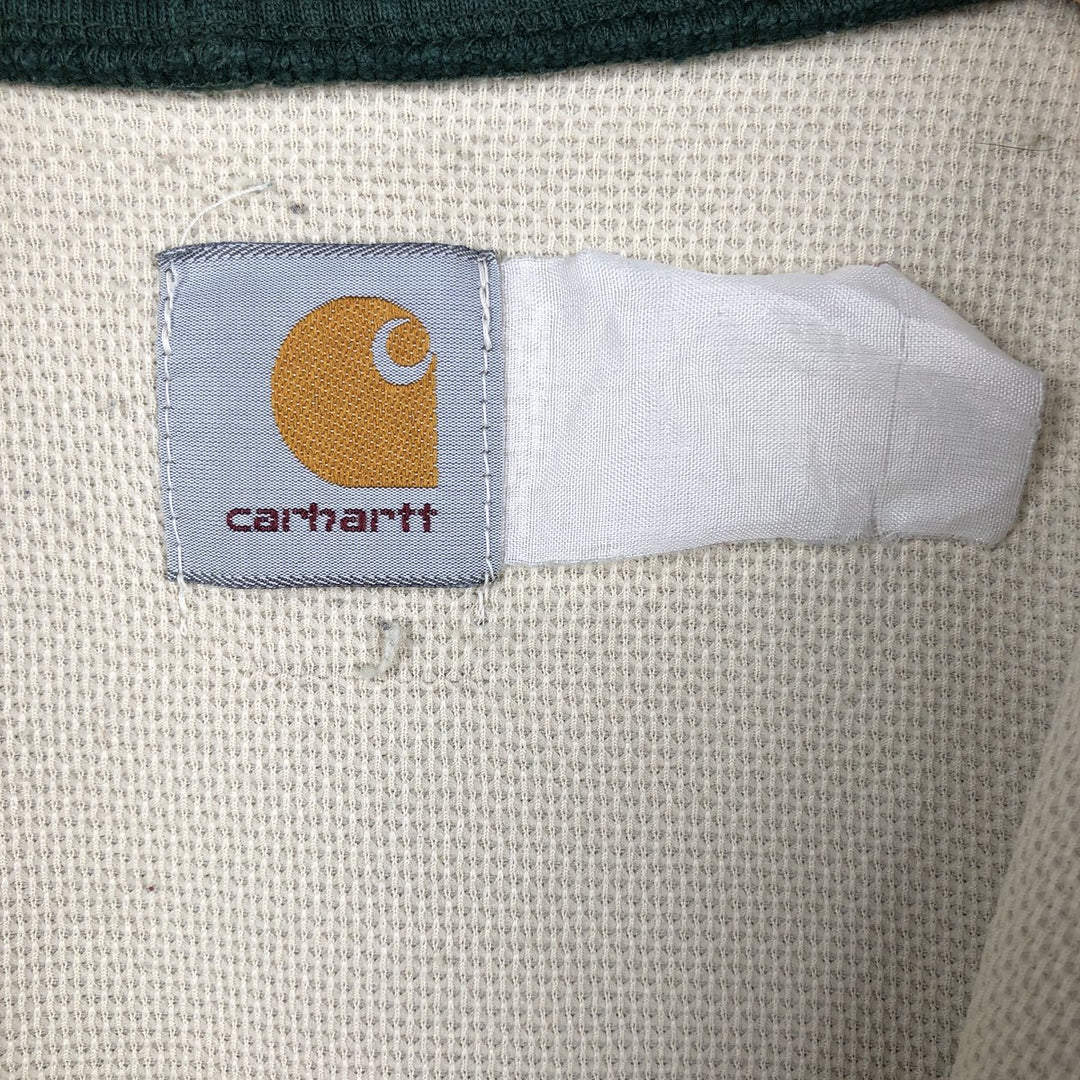 Carhartt Sweat Full Zip Hoodie Men's XL unclear green type Vintage Second Hand