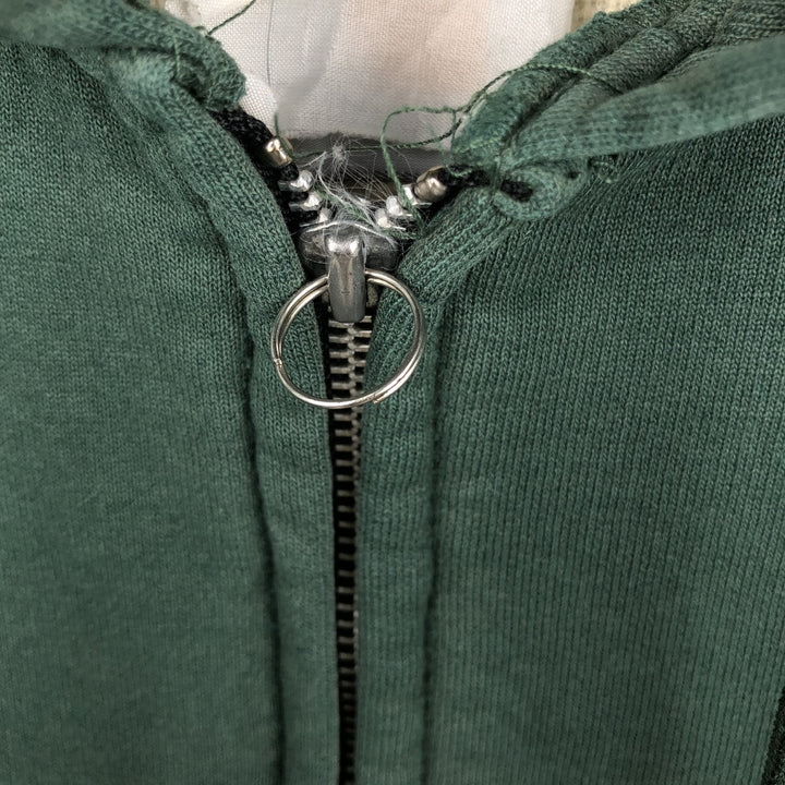 Carhartt Sweat Full Zip Hoodie Men's XL unclear green type Vintage Second Hand