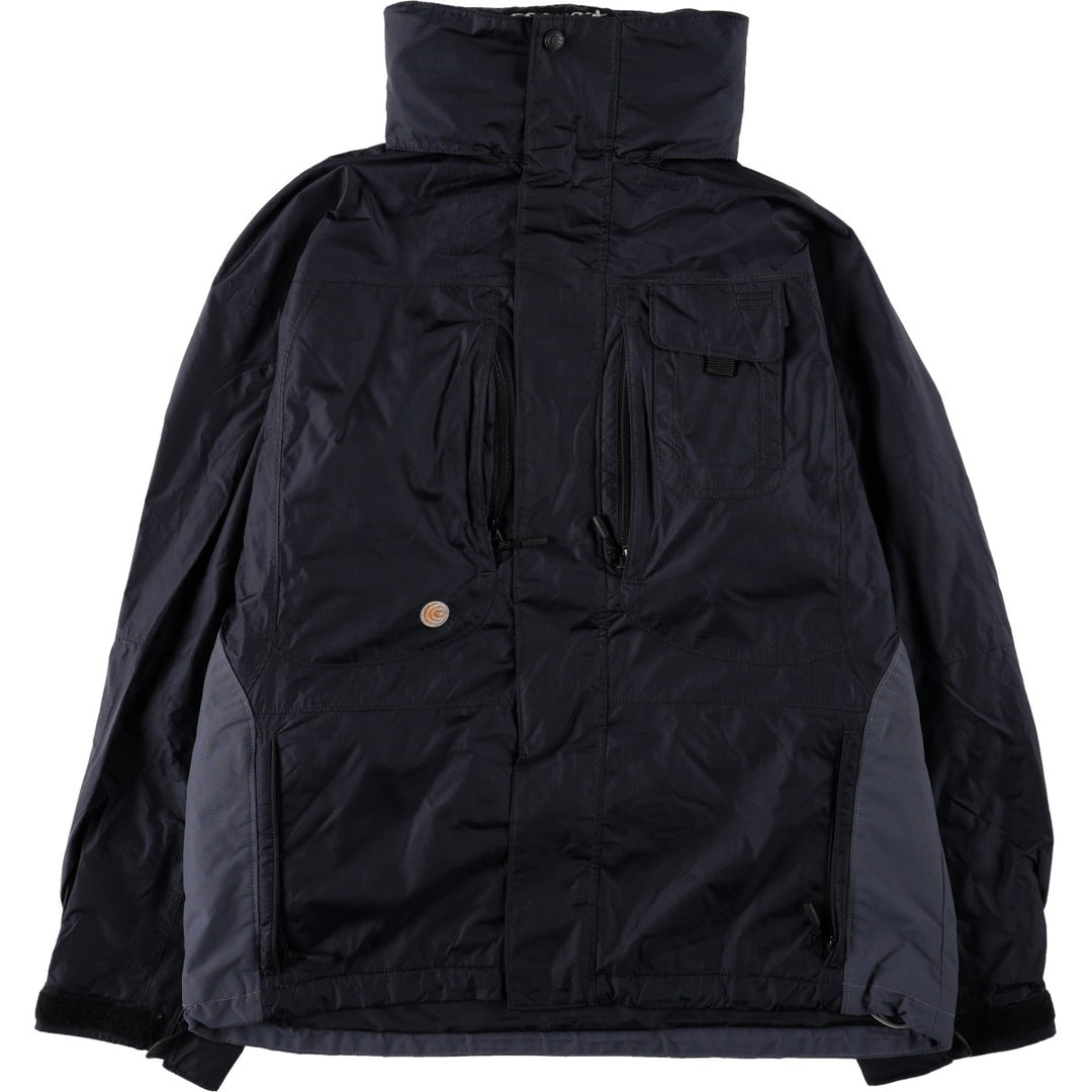90s-00'S Columbia CONVERT Ripstop Mountain Jacket Shell Jacket Men's Size M Nylon black type Vintage Second Hand