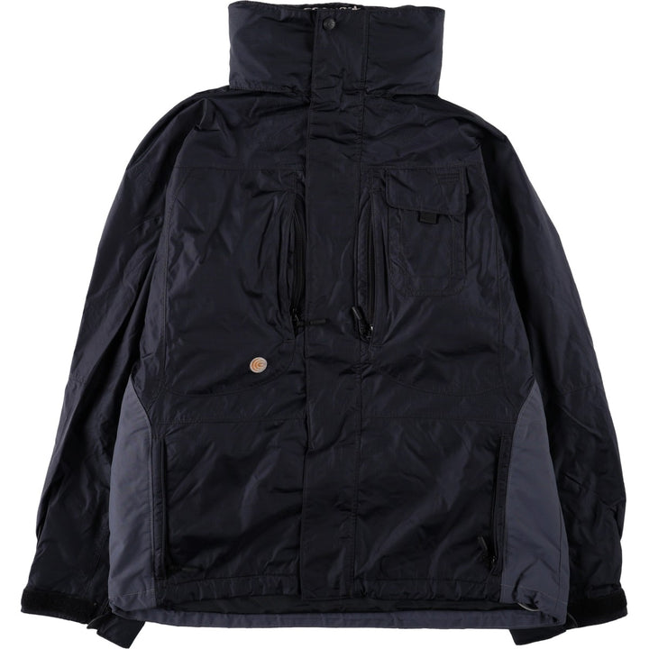 90s-00'S Columbia CONVERT Ripstop Mountain Jacket Shell Jacket Men's Size M Nylon black type Vintage Second Hand