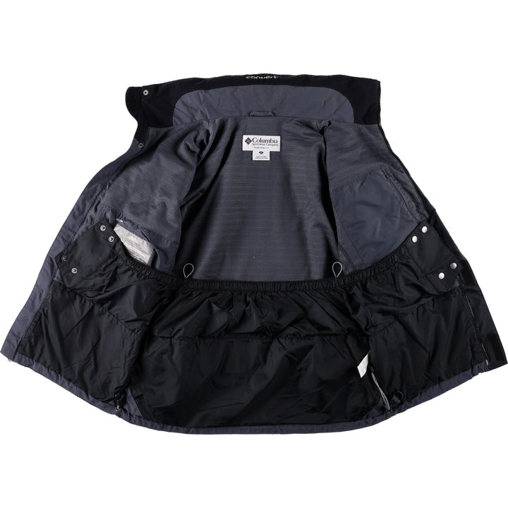 90s-00'S Columbia CONVERT Ripstop Mountain Jacket Shell Jacket Men's Size M Nylon black type Vintage Second Hand