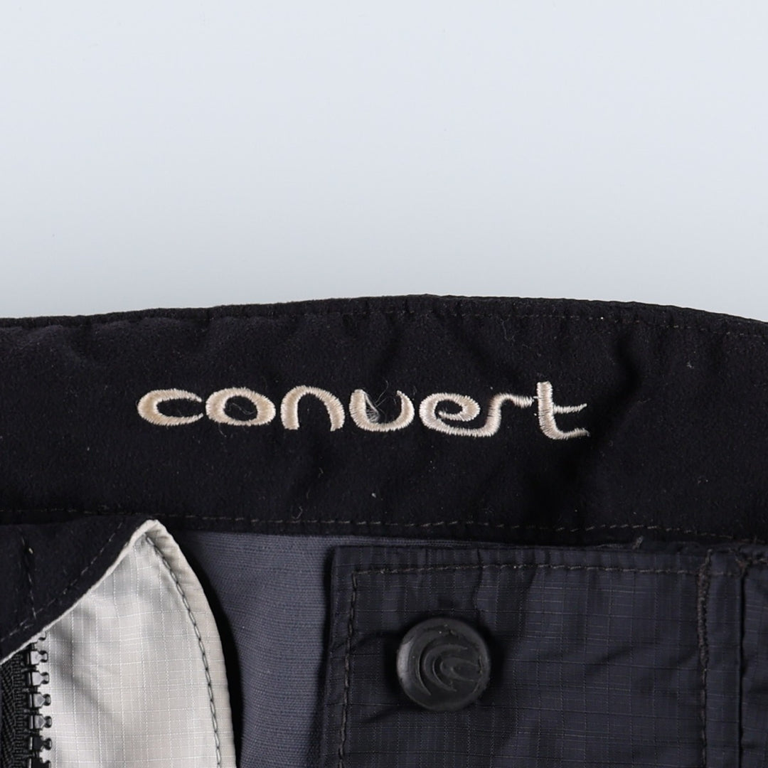 90s-00'S Columbia CONVERT Ripstop Mountain Jacket Shell Jacket Men's Size M Nylon black type Vintage Second Hand