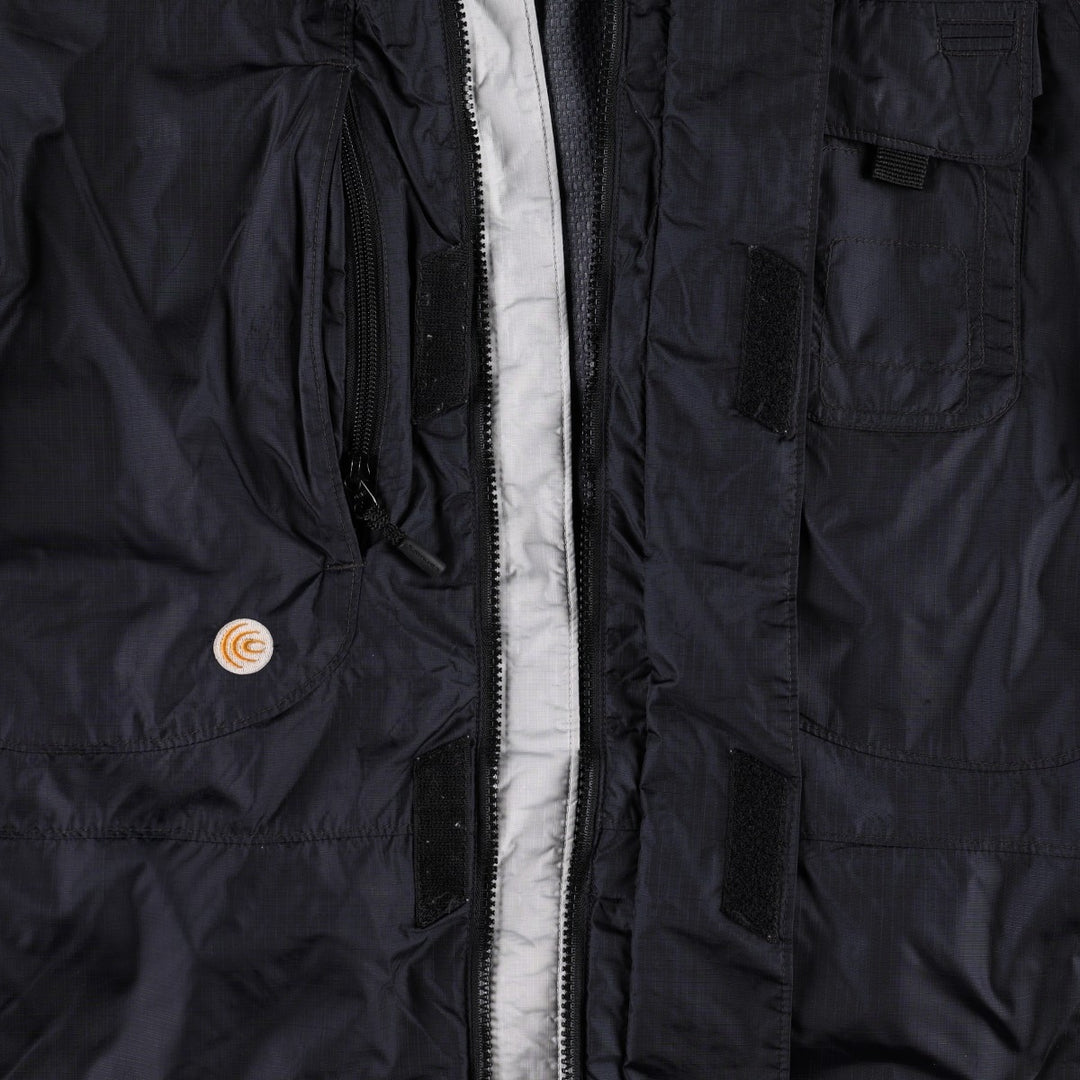 90s-00'S Columbia CONVERT Ripstop Mountain Jacket Shell Jacket Men's Size M Nylon black type Vintage Second Hand