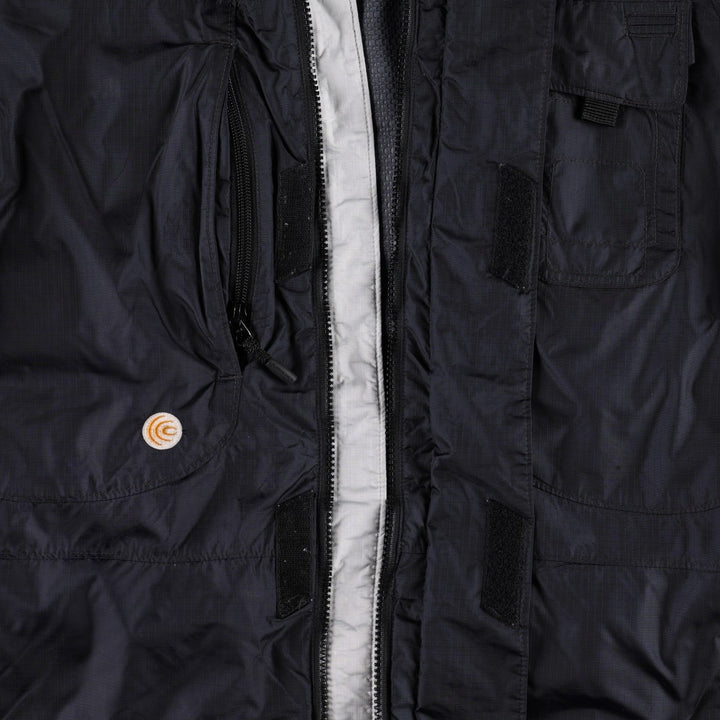 90s-00'S Columbia CONVERT Ripstop Mountain Jacket Shell Jacket Men's Size M Nylon black type Vintage Second Hand