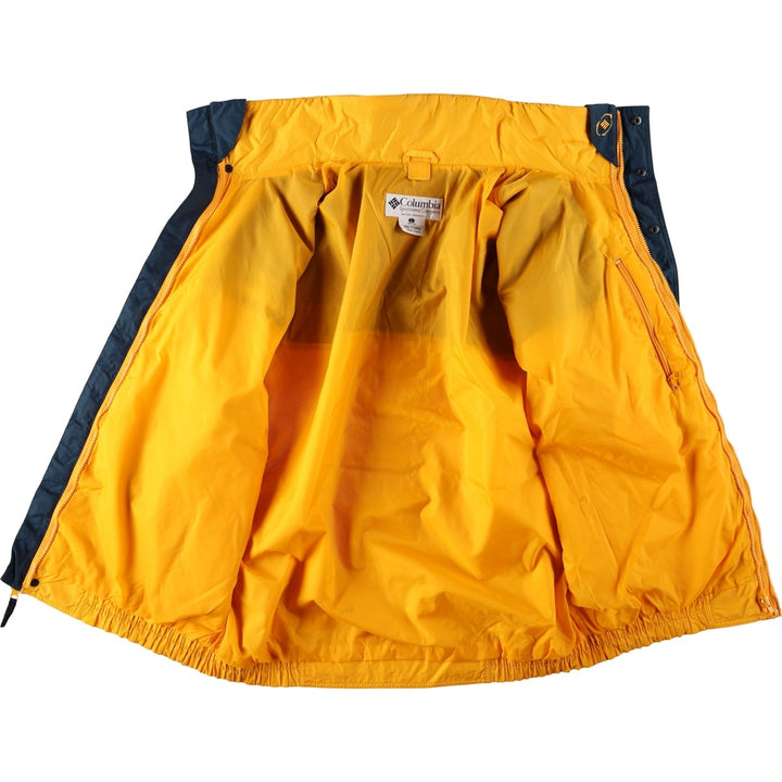 90s-00'S Columbia Mountain Jacket, Shell Jacket, Men's Size L polyester yellow type Vintage Second Hand