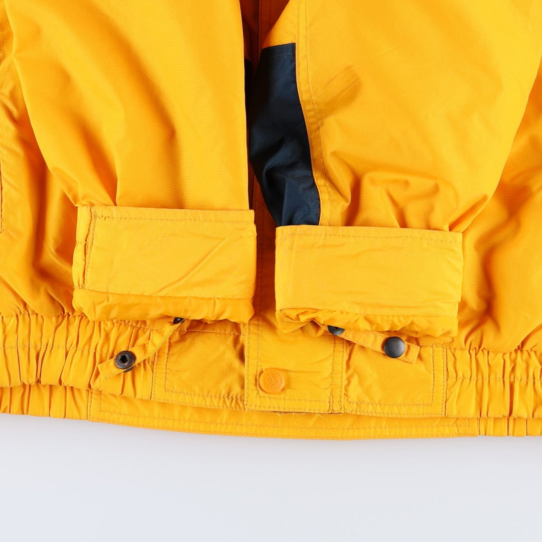 90s-00'S Columbia Mountain Jacket, Shell Jacket, Men's Size L polyester yellow type Vintage Second Hand