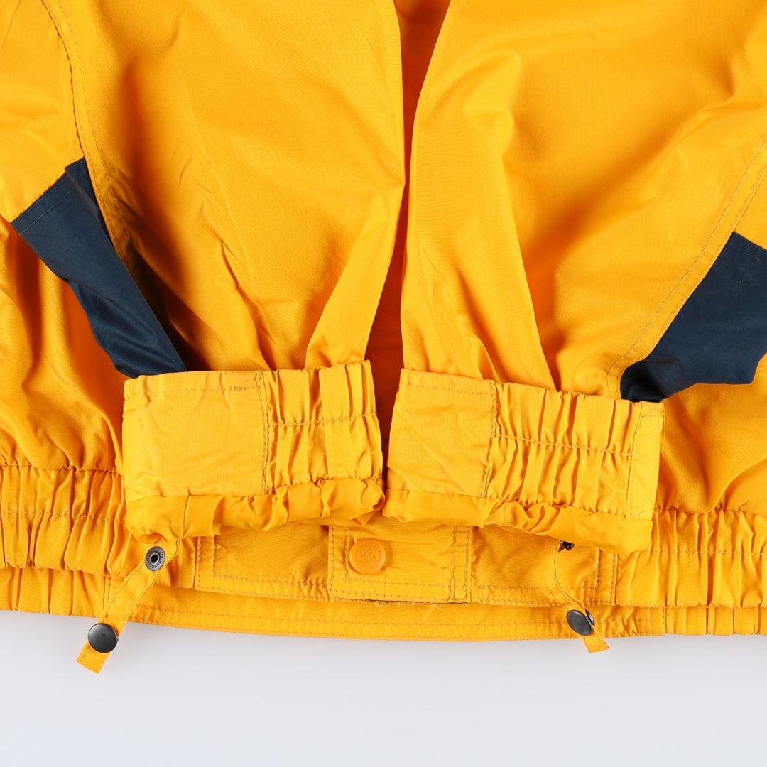 90s-00'S Columbia Mountain Jacket, Shell Jacket, Men's Size L polyester yellow type Vintage Second Hand