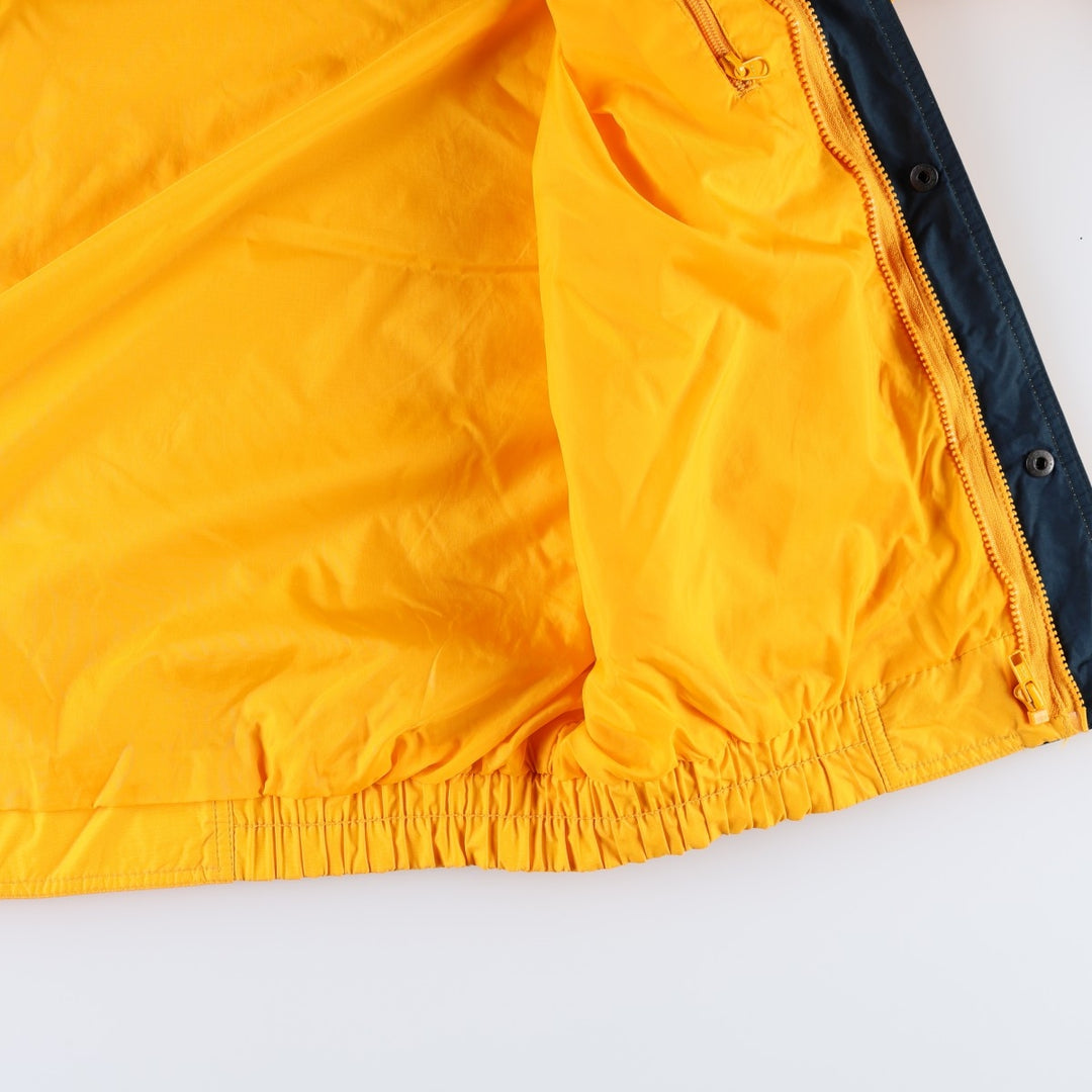 90s-00'S Columbia Mountain Jacket, Shell Jacket, Men's Size L polyester yellow type Vintage Second Hand