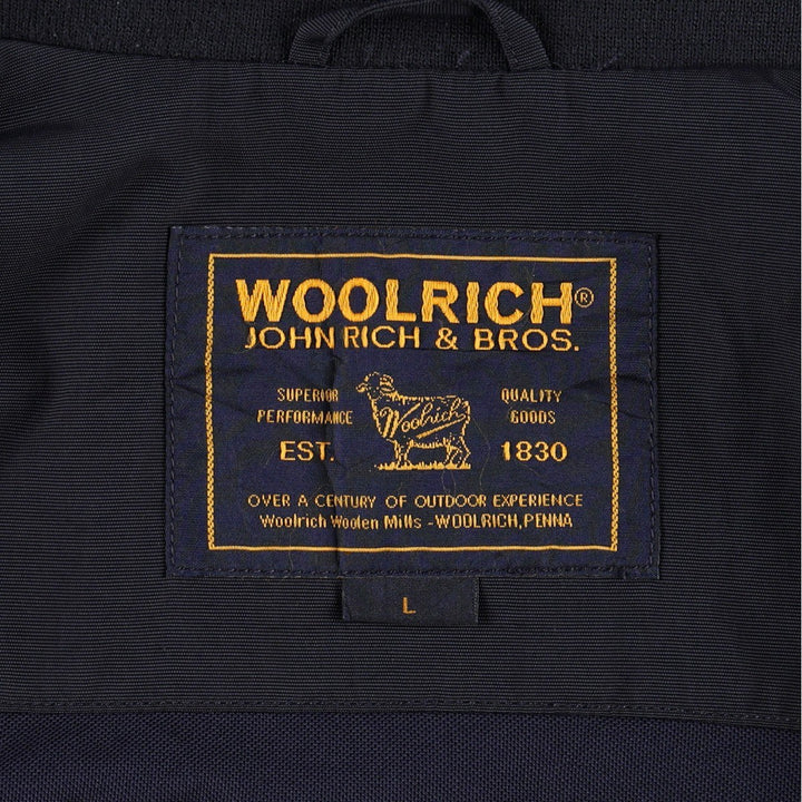 2000'S Woolrich John Rich and Bros Mountain Jacket Shell Jacket Men's Size L (approx.) Nylon navy blue type Vintage Second Hand