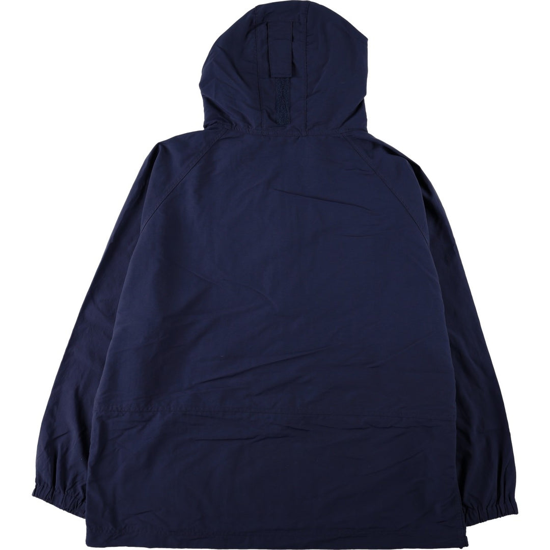 90s-00'S LL Bean Anorak Parka, Men's XXL equivalent Nylon navy blue type Vintage Second Hand