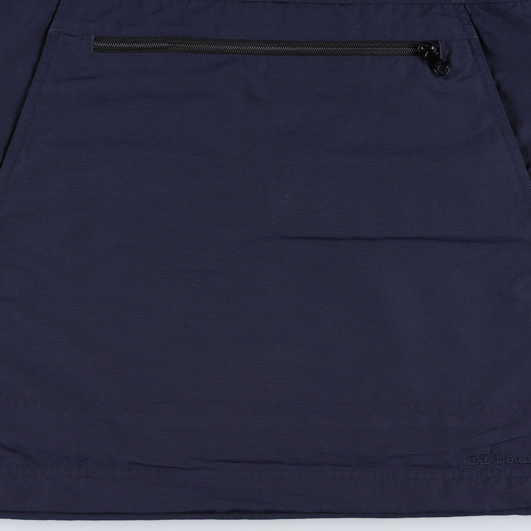 90s-00'S LL Bean Anorak Parka, Men's XXL equivalent Nylon navy blue type Vintage Second Hand