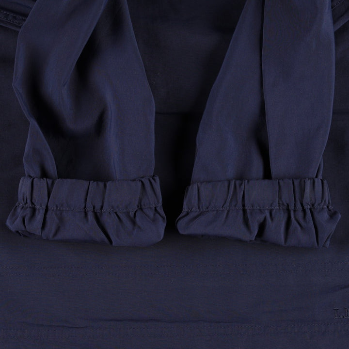 90s-00'S LL Bean Anorak Parka, Men's XXL equivalent Nylon navy blue type Vintage Second Hand