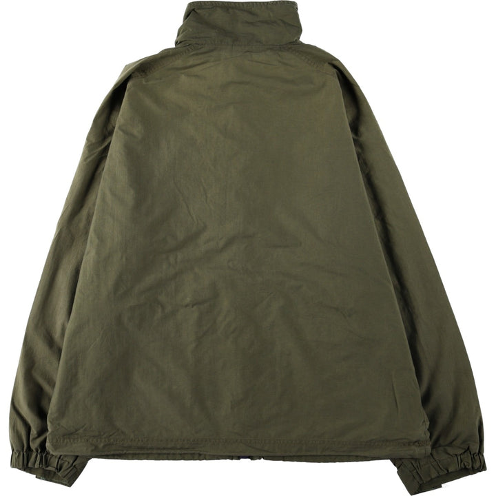 90s-00'S LLBean Nylon Jacket, Men's Size L Nylon Khaki type Vintage Second Hand