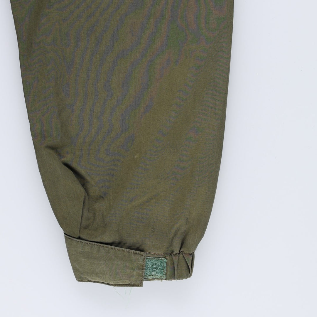 90s-00'S LLBean Nylon Jacket, Men's Size L Nylon Khaki type Vintage Second Hand