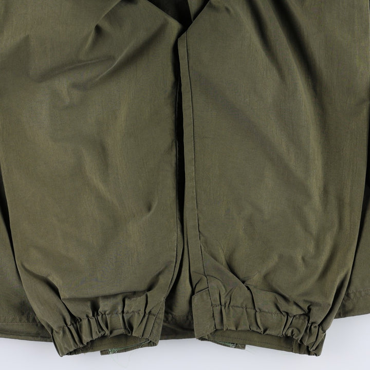 90s-00'S LLBean Nylon Jacket, Men's Size L Nylon Khaki type Vintage Second Hand