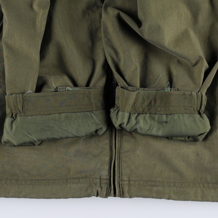90s-00'S LLBean Nylon Jacket, Men's Size L Nylon Khaki type Vintage Second Hand